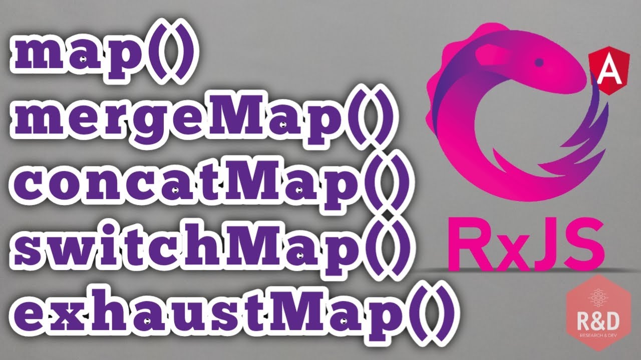 RxJS | map(), mergeMap(), concatMap(), switchMap(), exhaustMap() | In Tamil, English Subtitled