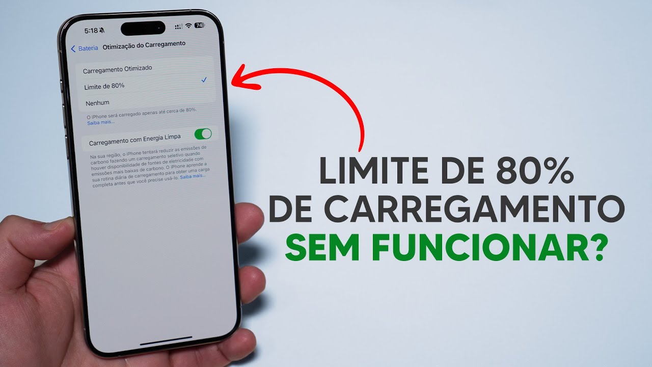 Limite de 80% de Carregamento Sem Funcionar??