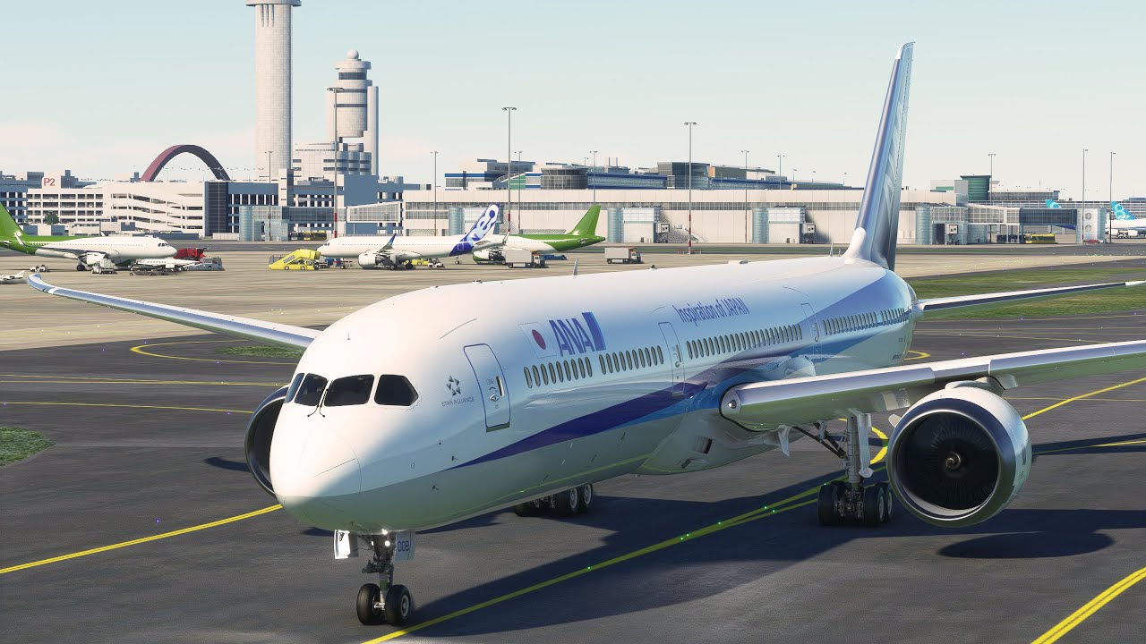 Flight Simulator 2020 | Boeing 787 flight from Tokyo to Bangkok in 4K