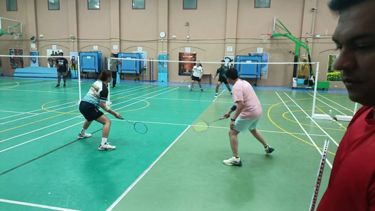 Badminton queuing with D' Ace Monday_Dec. 22, 2025_Micho, Shahzeb, Jujo & Tahi