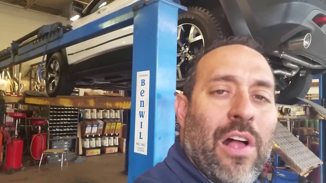 2016 Jeep Cherokee Trailhawk custom exhaust after video