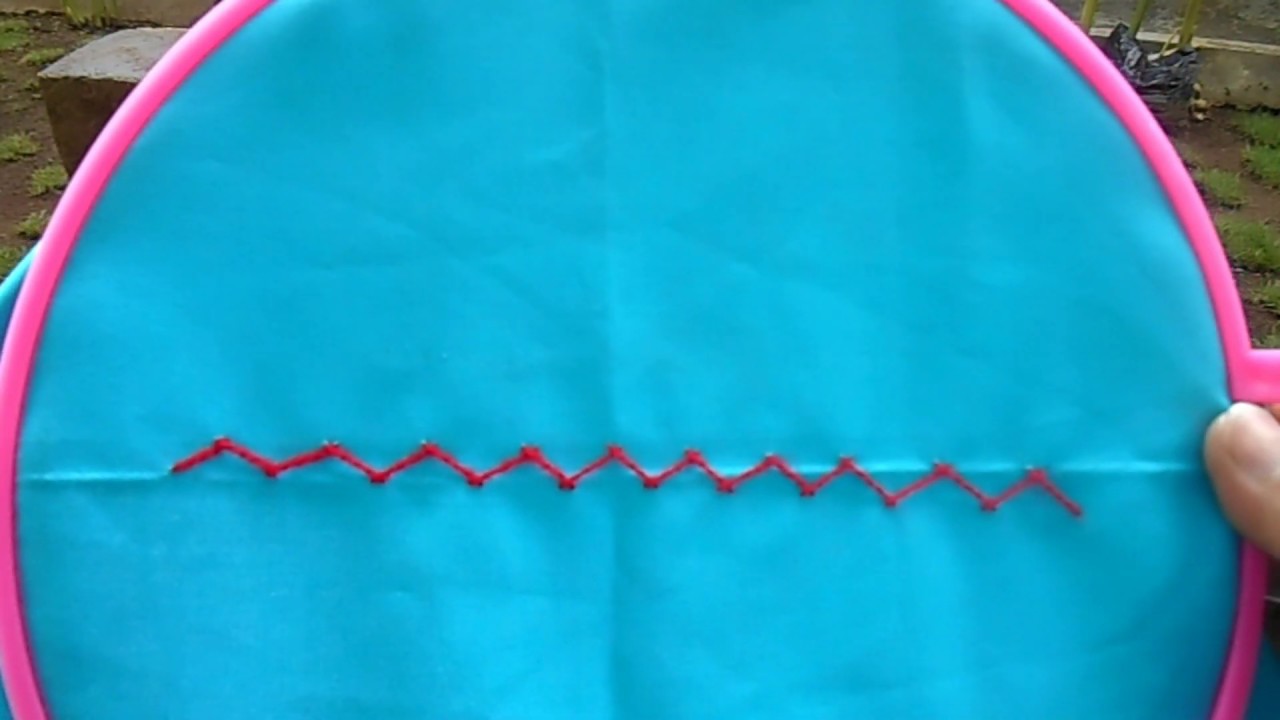 Tusuk Flanel - Jahitan Sulam Tangan - Hand Embroidery