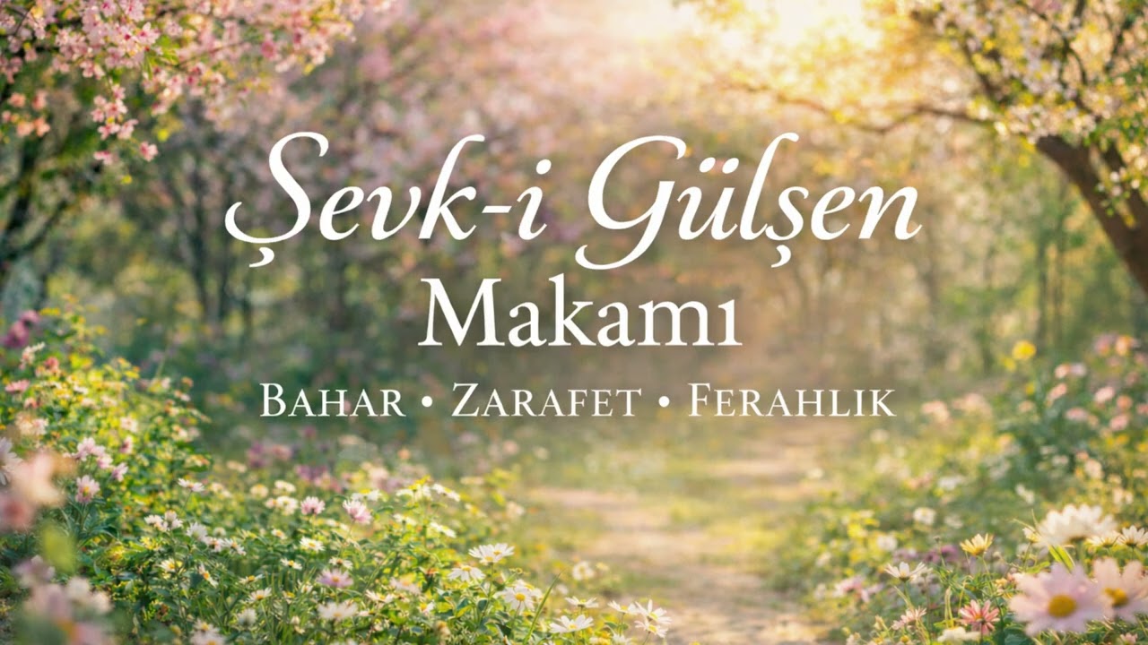 Şevk-i Gülşen Makamı | Bahar Esintisi ve Zarif Neşe | Enstrümantal Türk Musikisi