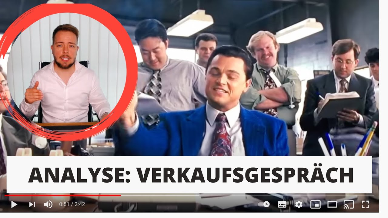 Wolf of Wallstreet Leitfaden ANALYSE (Deutsch)