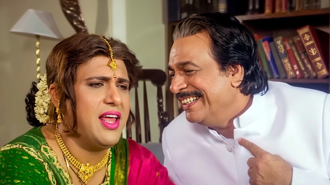 डंडा पकड़ के बैठ जाइये, इस उम्र में ऐसे ख्याल से भी अटैक आता है 😂 Aunty No. 1 | Kader Khan - Govinda