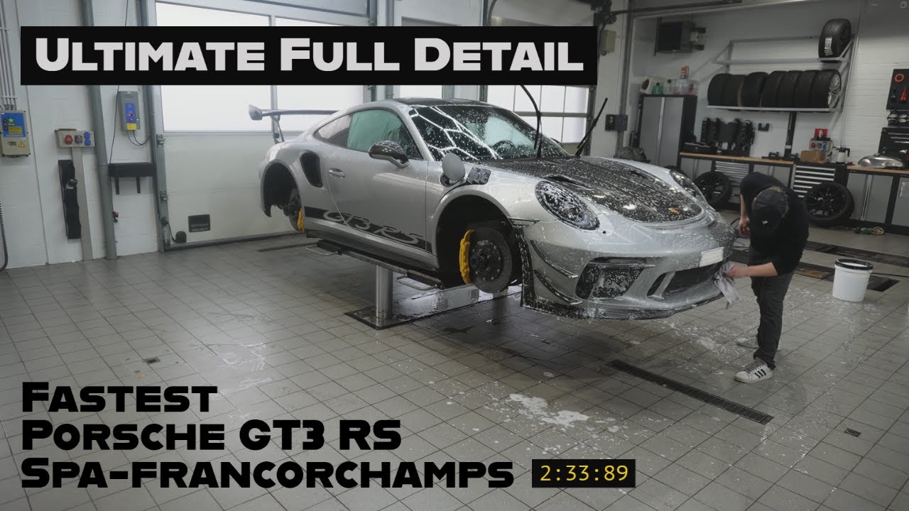 Full Detail | Fastest Porsche GT3 RS (SPA) | C.QUARTZ PRO