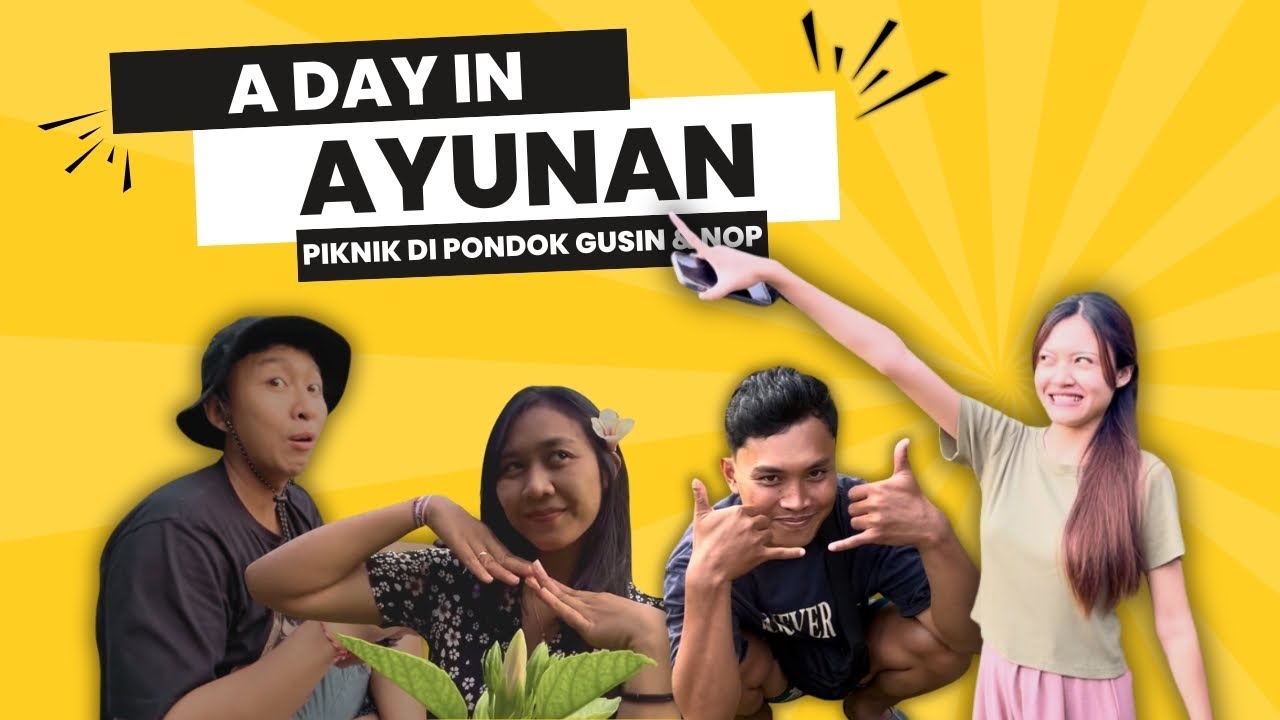 ADEM!!! BERKUNJUNG KE PONDOK BARU GUS IN & NOVITA DI AYUNAN