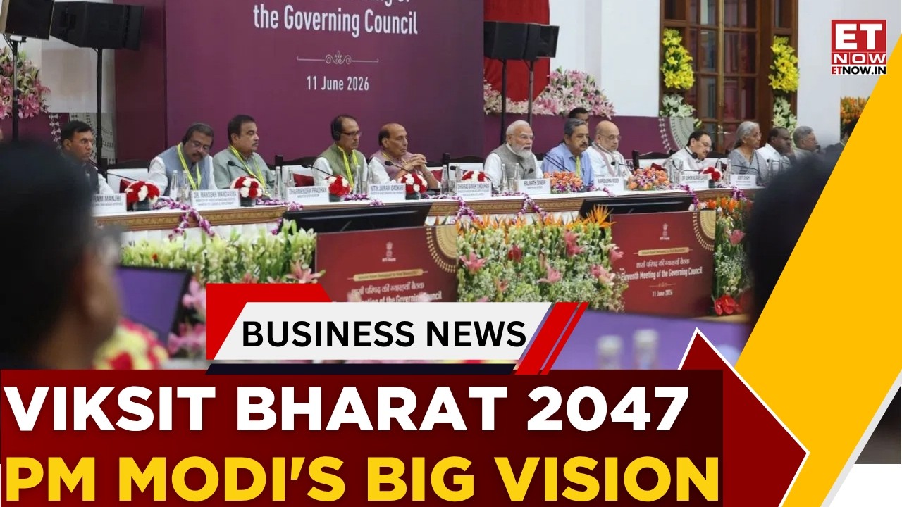 Viksit Bharat 2047 Roadmap In Focus As PM Modi Chairs NITI Aayog Meet | Business News | ET Now
