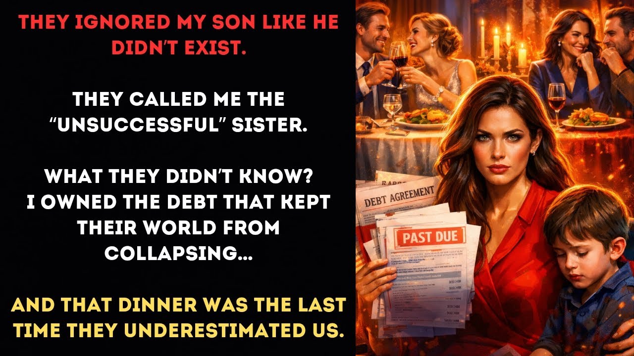 They ignored my son like he didn’t exist.They called me the “unsuccessful” sister.