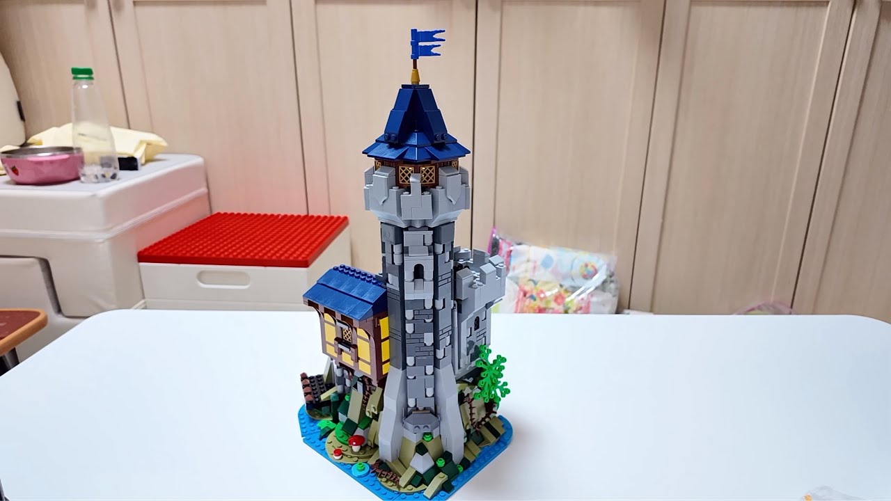 lego 31120 Medieval Castle moc falcon master's castle 3 lego Build 중세시대의성 moc 팔콘마스터캐슬 3 레고조립