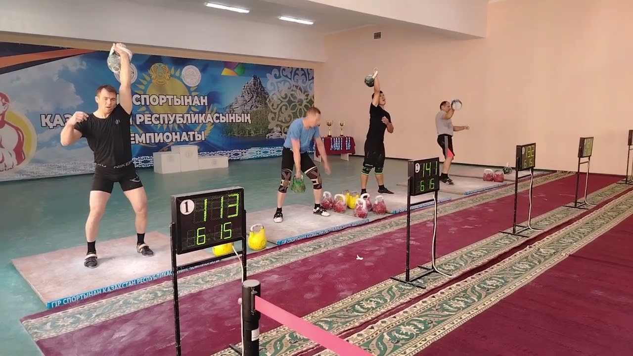 ЧРК 13-15.06.2025г. ВК85кг рывок гиря 24кг 10мин 218раз. 1место.