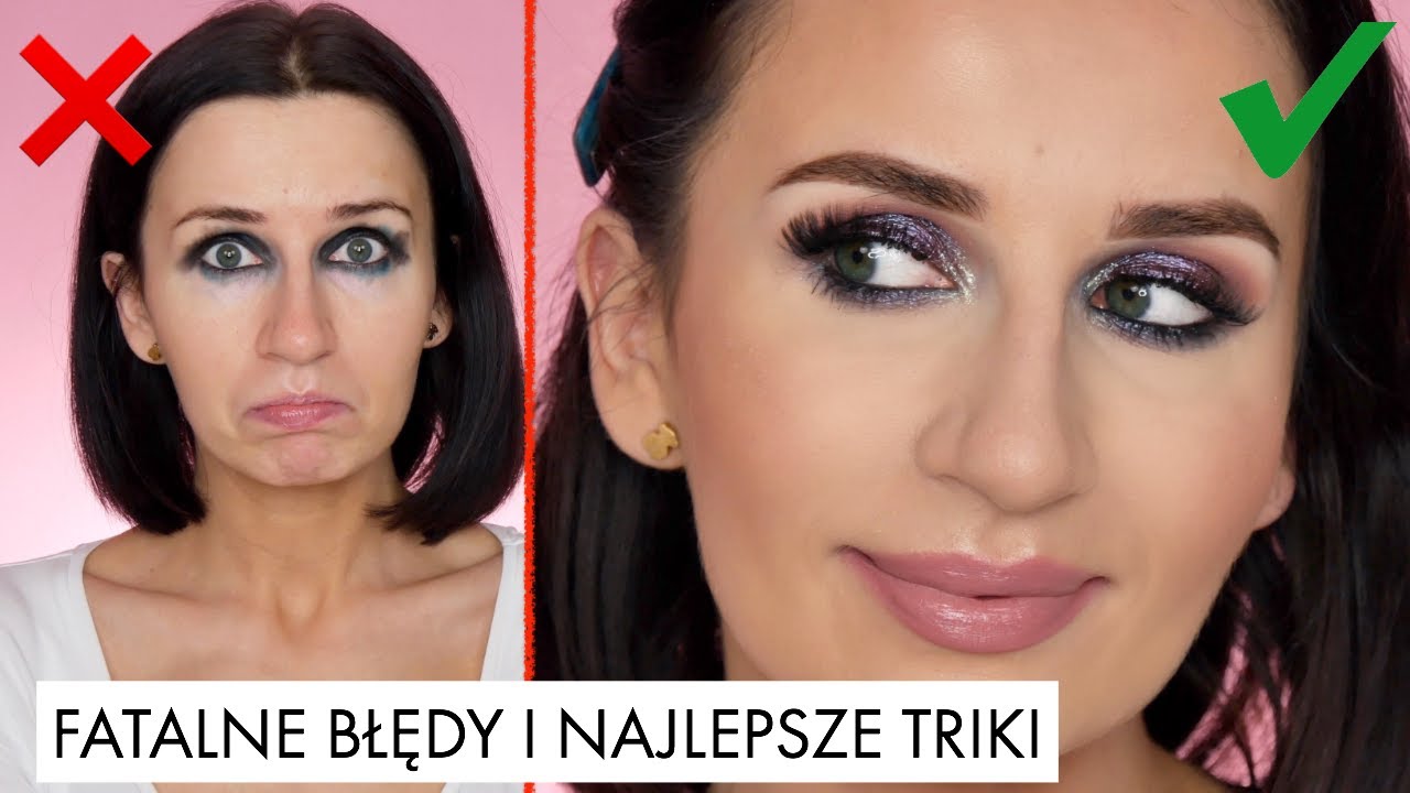 SMOKEY EYES Dla Początkujących! 5 Łatwych Kroków + Błędy ❤️