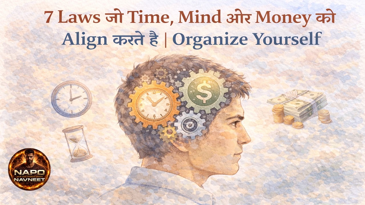 7 Laws जो Time, Mind और Money को Align करते हैं | Organize Yourself ⭐ final