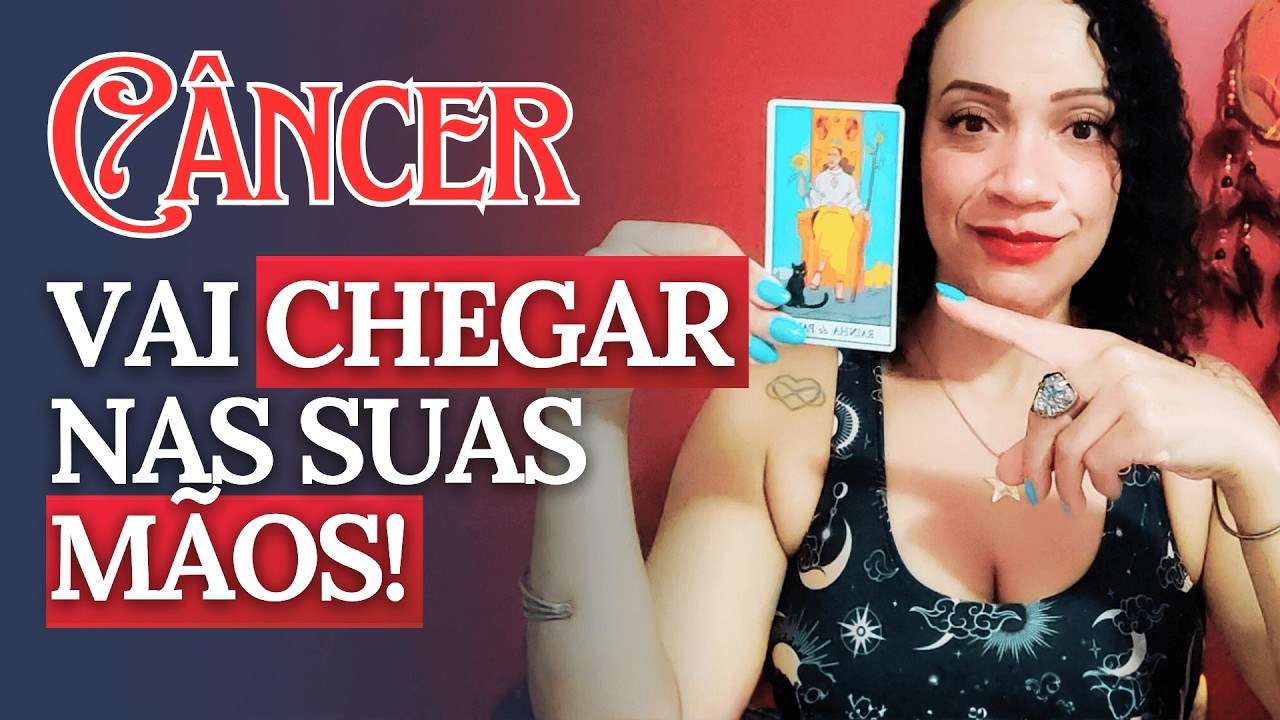 ♋CÂNCER🦀A CHAVE DA PROSPERIDADE SERÁ COLOCADA NA SUA MÃO! NÃO VOLTE ATRÁS, ALGO GRANDE SE APROXIMA!