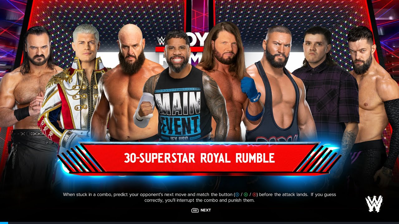 30 Man Royal Rumble from San Antonio, Texas