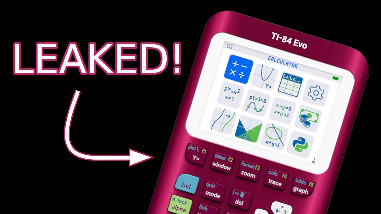 Обнаружен новый калькулятор TI: TI-84 Evo