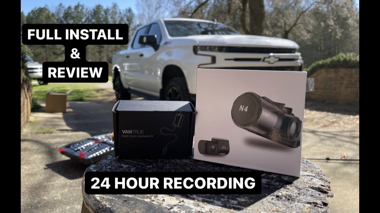 Hardwire Vantrue N4 Dashcam Install - 2021 Silverado