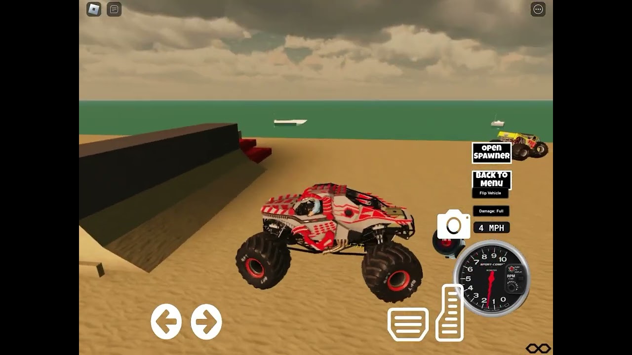 Sending monster trucks AGAIN in Roblox monster Jam! (100 sub special)