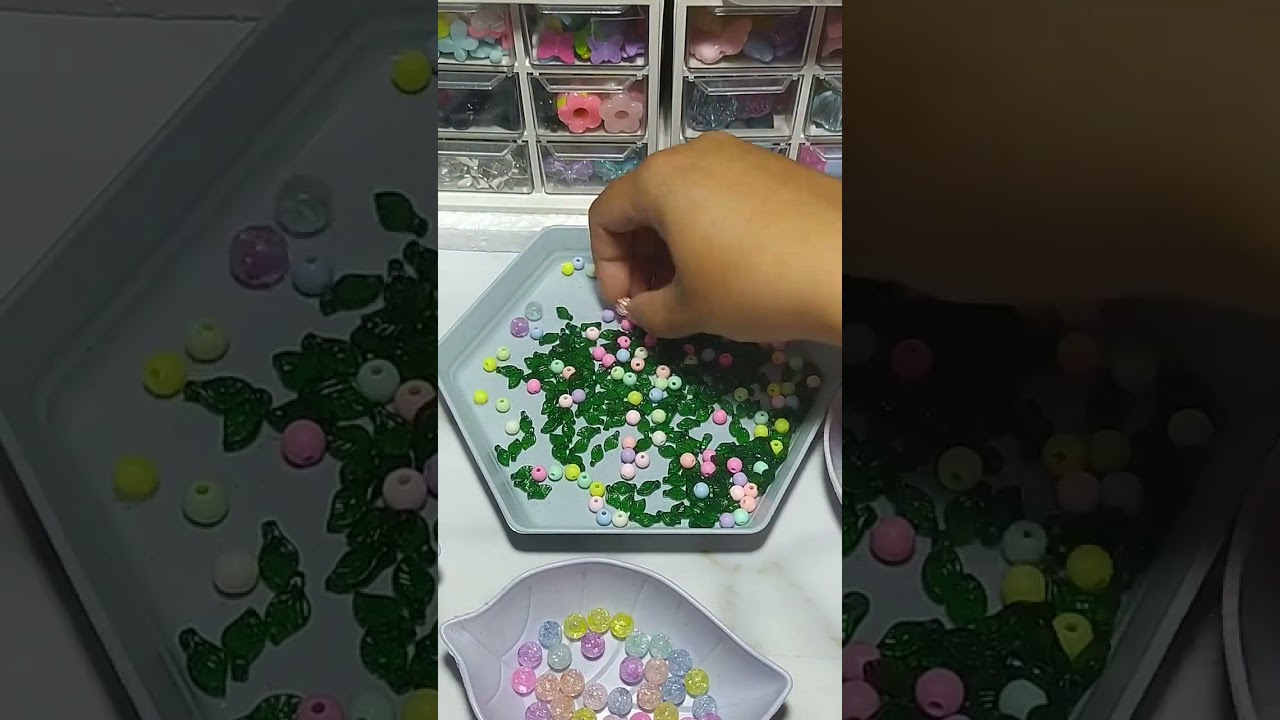 |Sorting Beads Part 14|#beads #manikmanik #sortingbeads #diybeads #shorts #shortvideo