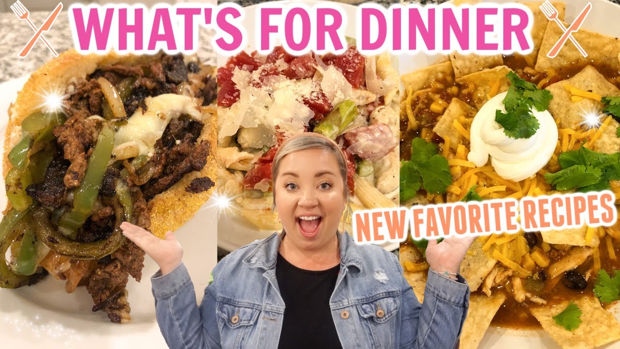 WHAT'S FOR DINNER | NEW FAVORITE RECIPES | COOK WITH ME | RECIPE INSPIRATION | JESSICA O'DONOHUE