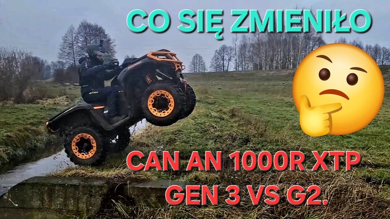PORÓWNANIE STARY VS NOWY. CAN AM XTP 1000 R 2025 GEN 3.