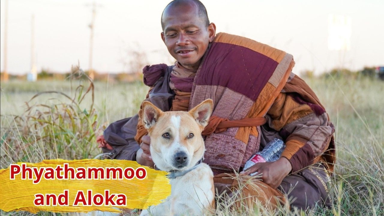 LIVE: Venerable Phyathammoo and Aloka happily together on March 12, 2026.