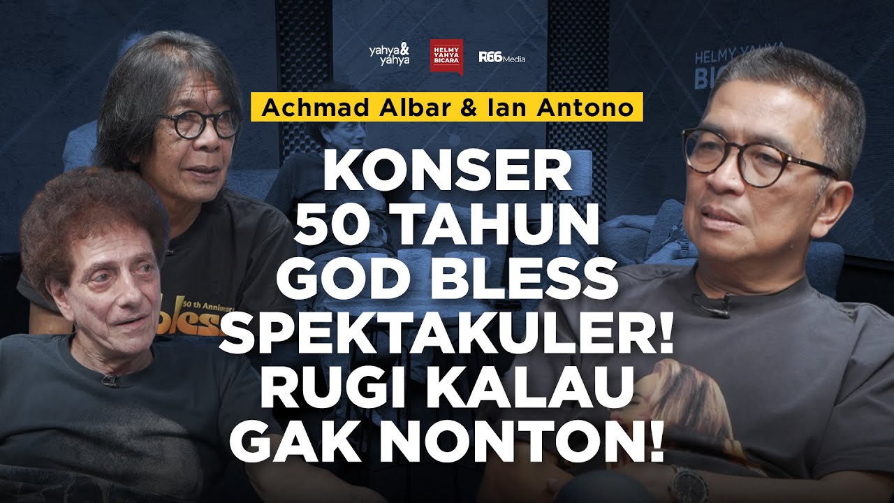 KEREN! Konser 50 Tahun God Bless Mengawinkan Rock Dengan Orkestra | Helmy Yahya Bicara