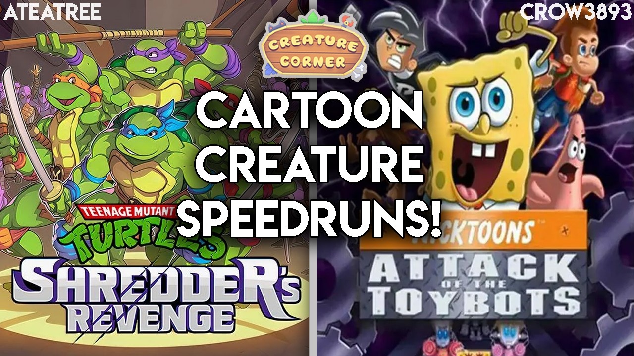 TMNT: Shredder's Revenge - Nicktoons: Attack of the Toybots - Creature Corner - GDQ Hotfix Speedruns
