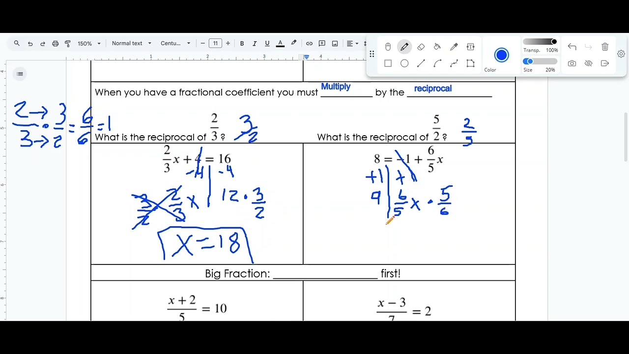 Tricky 2-Step Equations & How to Solve Them!