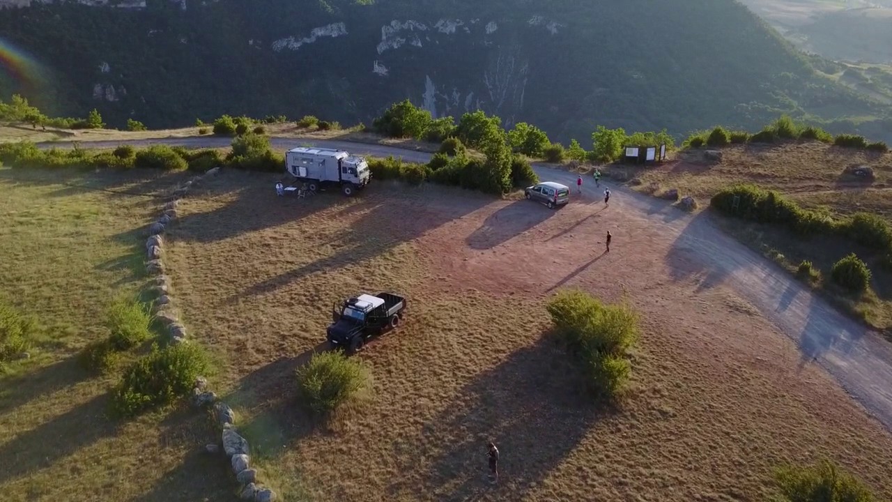 Drone over Larzac - Viaduc de Millau