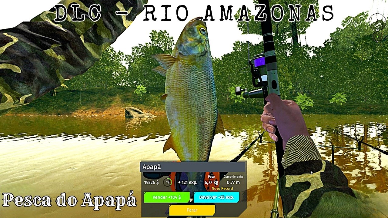 Ultimate Fishing Simulator - DLC Rio Amazonas: Pesca do Apapá (Guia PT-BR na descrição)