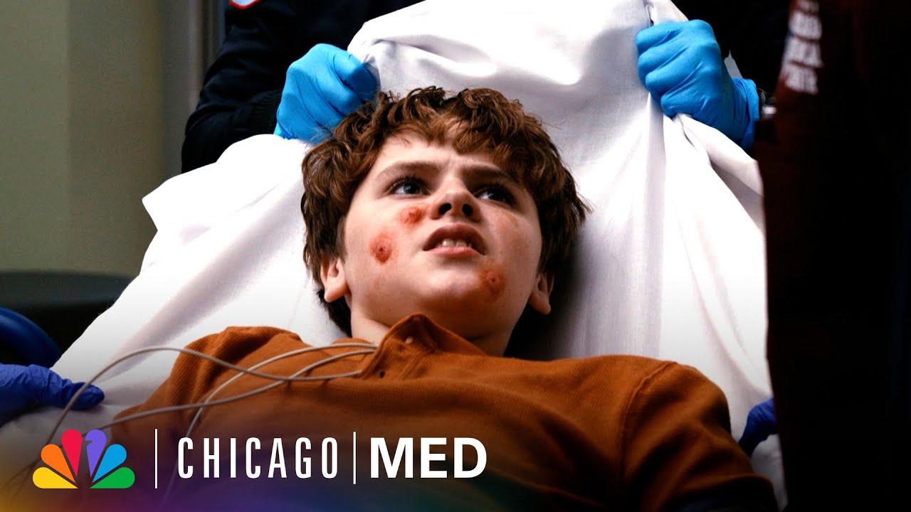 Doctor and Firefighter Share Flirtatious Banter in Crossover Moment | Chicago Med | NBC