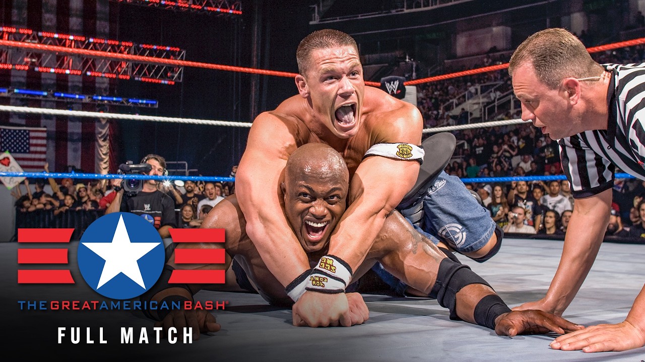 ПОЛНЫЙ МАТЧ: Джон Сина против Бобби Лэшли | Матч за титул WWE: WWE Great American Bash 2007