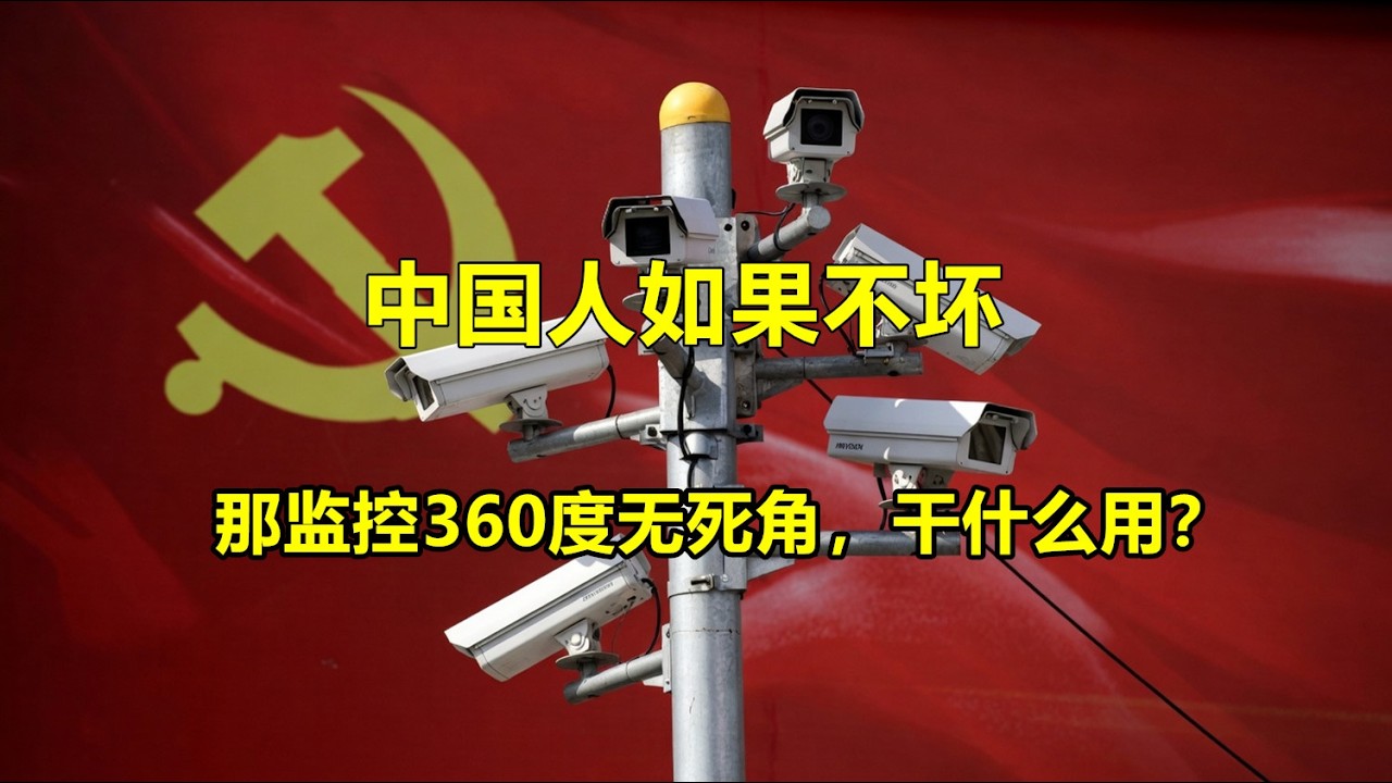 1538：中国人如果不是坏人，那共产党无孔不入的监控、电子眼、网管，是做什么用的？