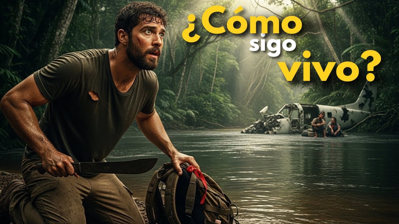 21 días perdido en la selva del Congo: ¿Sigo el río o espero rescate?