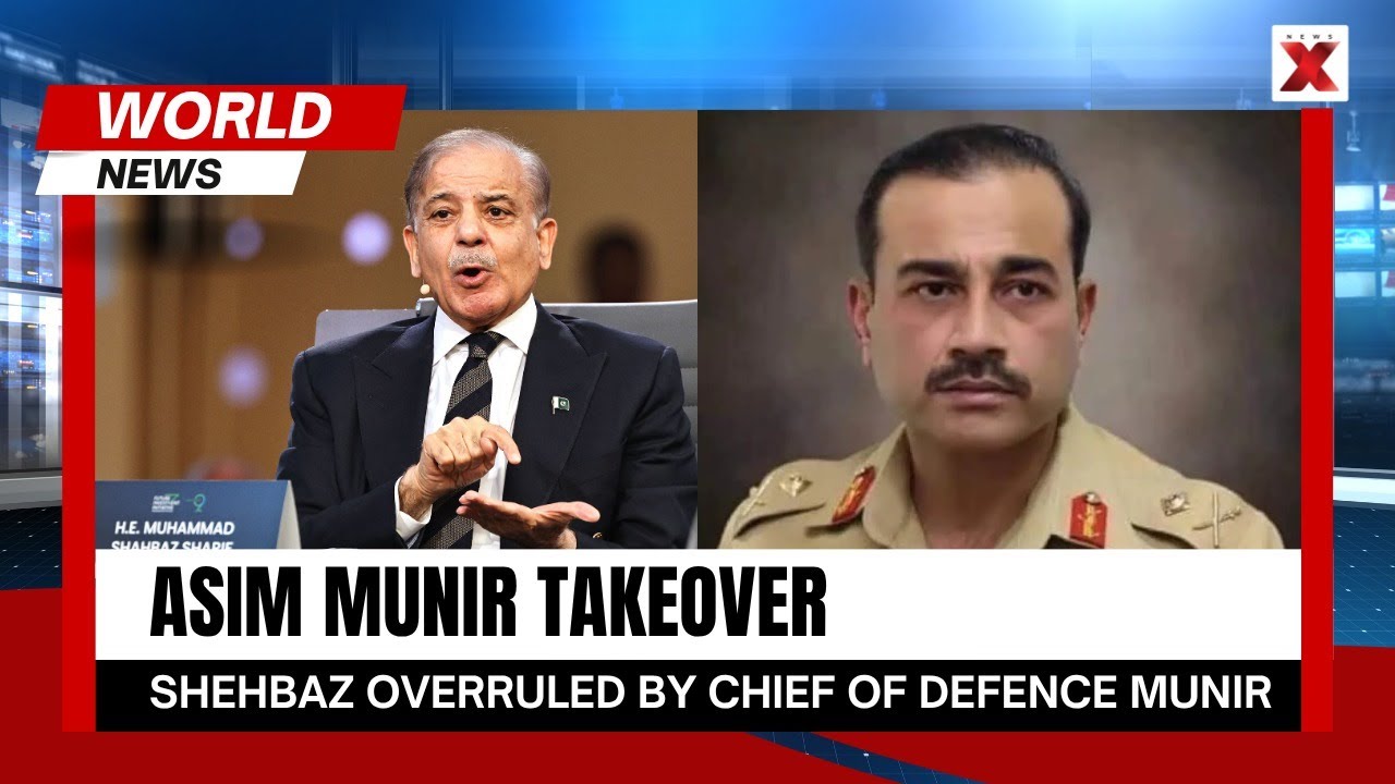 Pakistan&rsquo;s Army Chief Asim Munir becomes supreme authority, PM Shehbaz sidelined! | NewsX