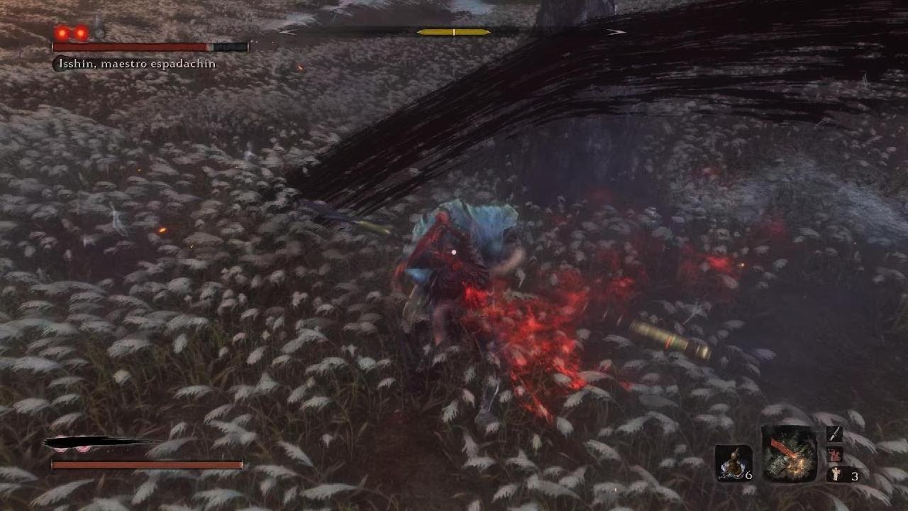 Sekiro: Shadows Die Twice matando a Isshin 4 veces