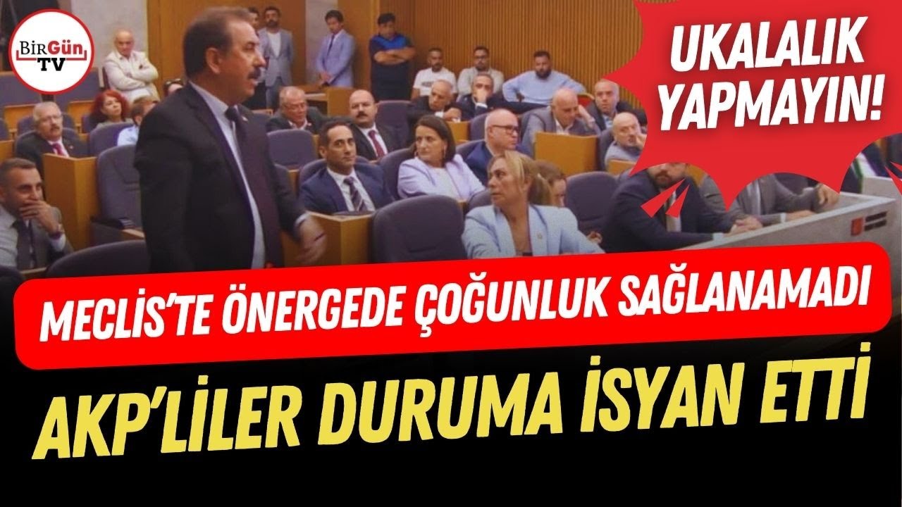 Belediye meclisi karıştı! AKP'liler çoğunluk sağlayamayınca çılgına döndü...