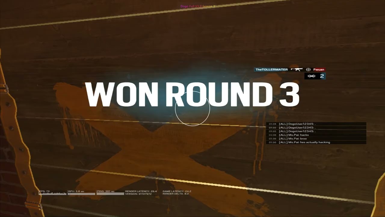 Raging Again On Siege Using Dogo