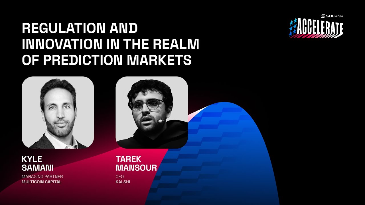 Ship or Die at Accelerate 2025: (Tarek Mansour - Kalshi, Kyle Samani - Multicoin Capital)