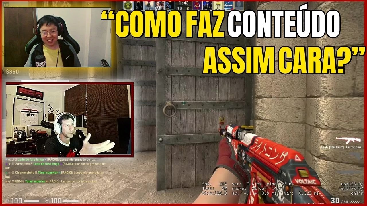 VELHO VAMP E LIMINHA JOGANDO CS E TILTADO KKKKKKKKKKK / CS GO CLIPES