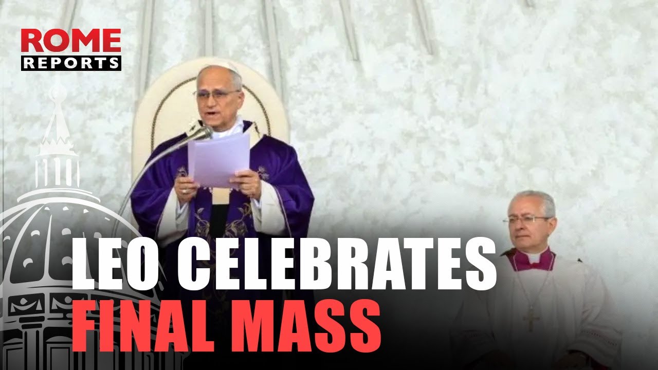 Thousands of LEBANESE gather for final MASS with POPE Leo in Beirut