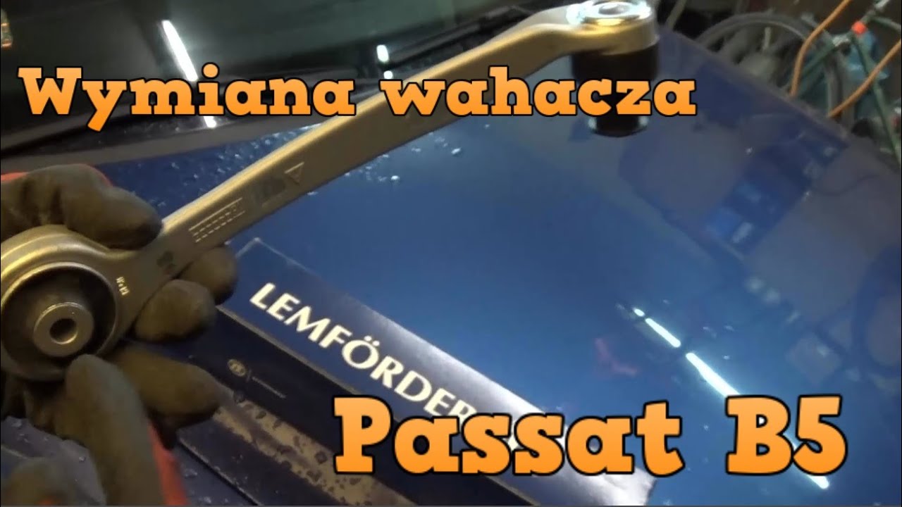 Wymiana prawego górnego przedniego wahacza - Passat B5