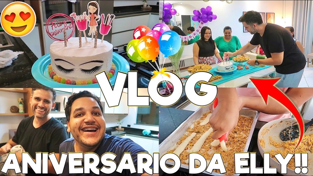FOI EMOCIONANTE O ANIVERSÁRIO SURPRESA da ELLY😥 ELA NÃO ESPERAVA POR ISSO😍