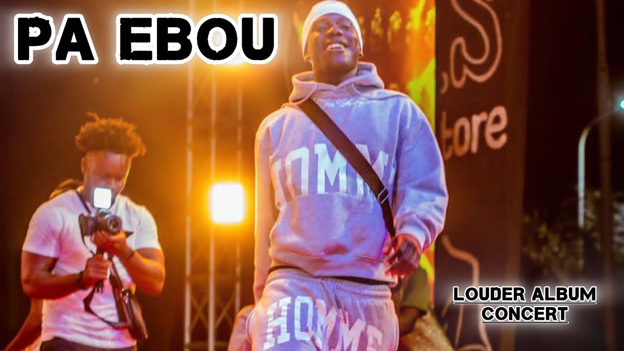 Pa Ebou Performance at - Hussain Dada LOUDER Album Launching
