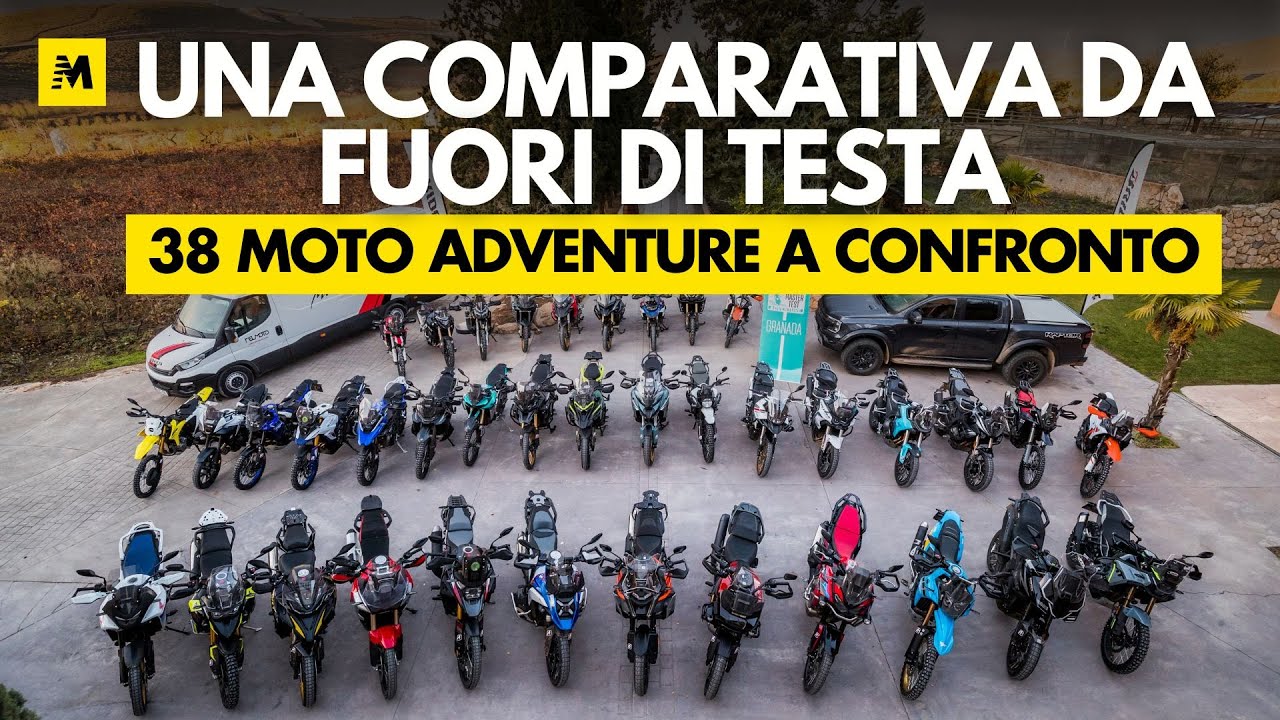 La comparativa più folle di sempre! 38 moto da adventure a confronto tra curve e sterrato