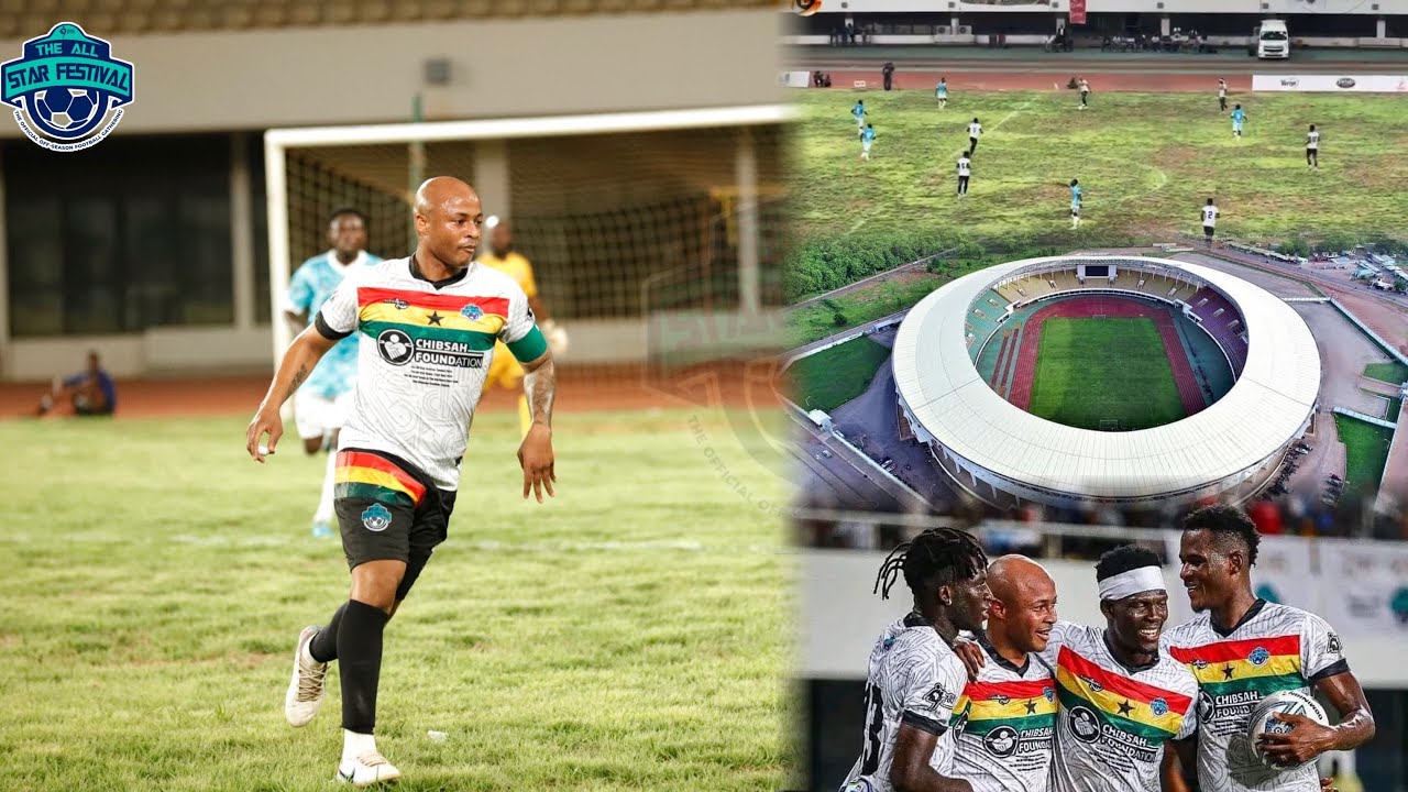 SHAME: Andre Ayew, Jordan, Waris, Wakaso & Black Stars Players Played On This Pitch???