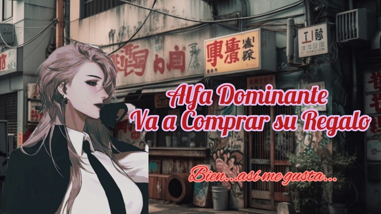 🌹Asmr Roleplay, Alfa Dominante va a comprar su regalo🌹