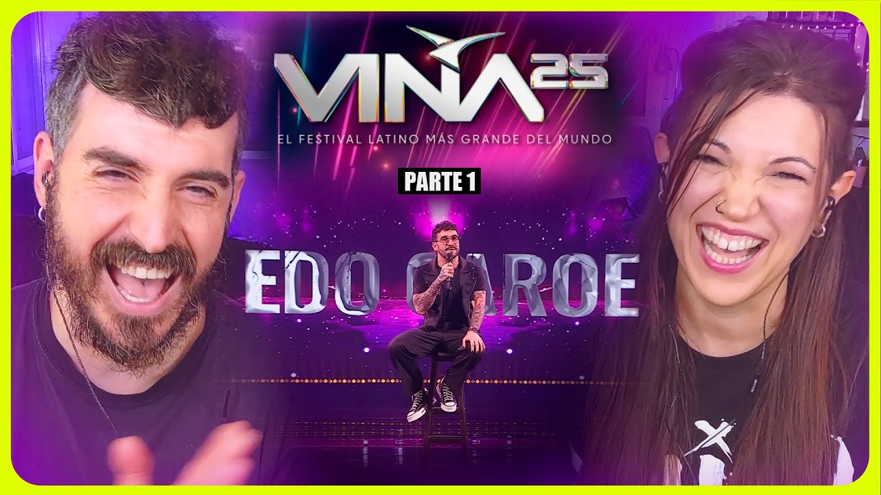 👉 EDO CAROE - FESTIVAL DE VIÑA DEL MAR 2025 | PARTE 1 | Somos Curiosos