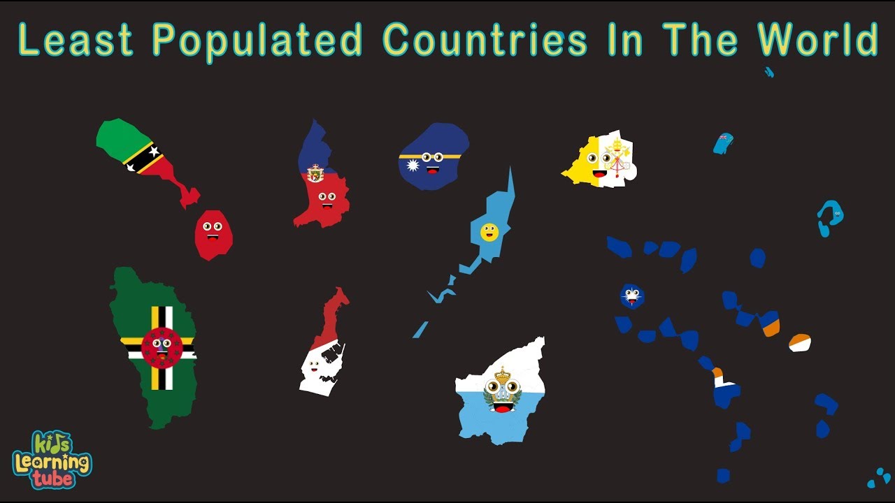 Least Populated Countries In The World | Countries of the World